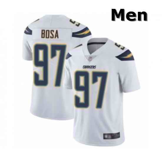 Men Los Angeles Chargers 97 Joey Bosa White Vapor Untouchable Limited Player Football Jersey
